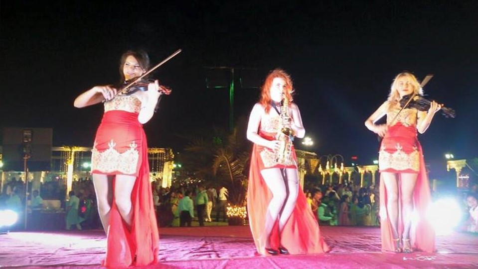 female trio musicians ajmer